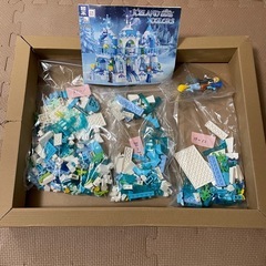 レゴ　互換ブロック　雪のお城　アナ雪の画像