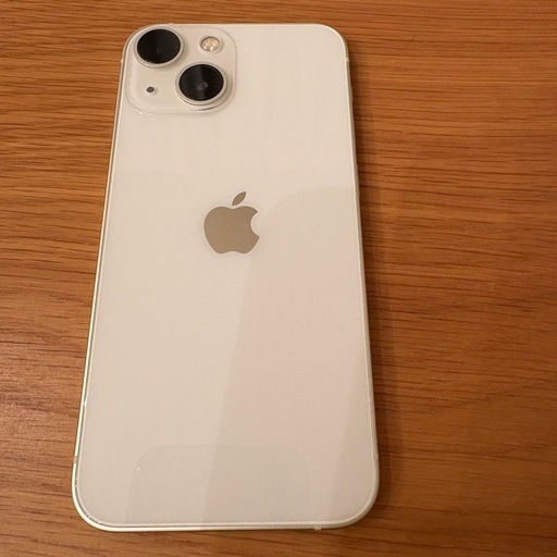 【美品】iPhone13 mini スターライト 