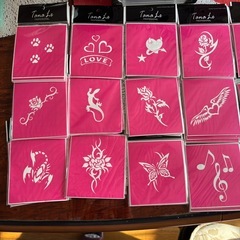 未使用　グリッタータトゥーセットの画像