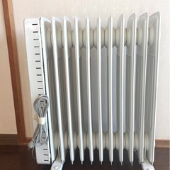 無印良品　オイルヒーター　動作確認済の画像