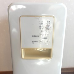 無印良品　オイルヒーター　動作確認済の画像