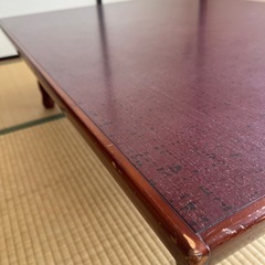 昭和レトロ　テーブル　折りたたみの画像