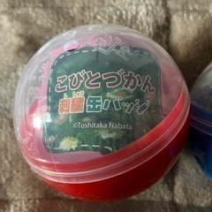 こびとづかん缶バッチ2種SET未使用品の画像