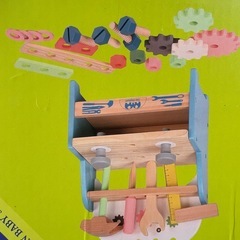 子供大工おもちゃ　ミニツールベンチの画像