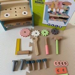 子供大工おもちゃ　ミニツールベンチの画像