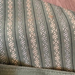 博多織 半幅帯  黄緑の画像