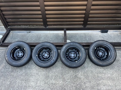 商談中　
値下げ中21日まで⭐︎新車外し⭐︎軽バン.軽トラ.12インチホイール.タイヤ付き