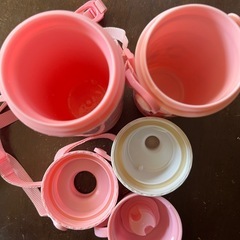 水筒 2本 女の子の画像