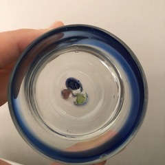 琉球ガラスおちょこの画像