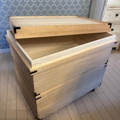 桐　収納箱の画像