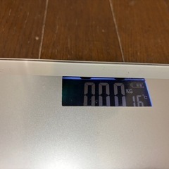 体重計　電池式の画像