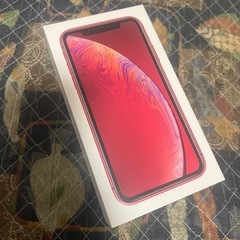 iPhoneXR RED 64G SIMフリー　
