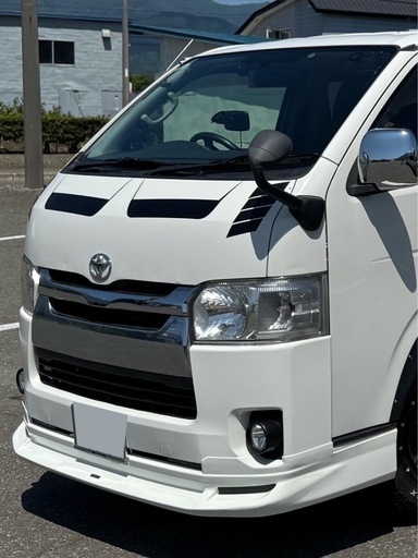 200系ハイエース　モデリスタ風　フロントスポイラー