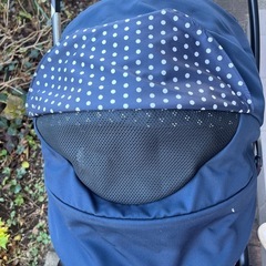 アップリカ ベビーカー AIR RIA（エアリア） ブラック 中古の画像