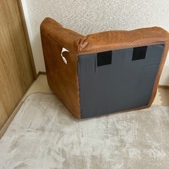 1人用座椅子の画像