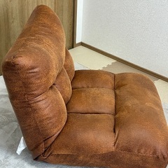 1人用座椅子の画像