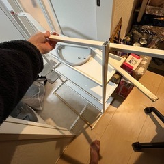 最終値下げ　ランドリーラック　棚の画像