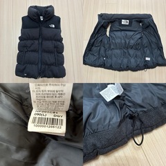 THE NORTH FACE ダウンベスト ホワイトレーベル 700フィルの画像