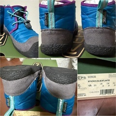 keenキッズブーツ、BREEZEニットの画像