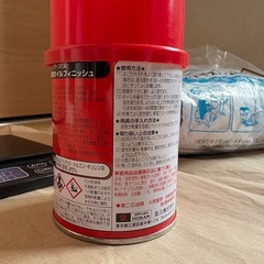 ワトコオイル  オイル塗装　残量あり約6割　ウェス約半分残の画像