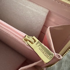 COACH 花柄 長財布の画像