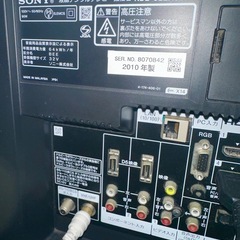 SONY BRABIA ソニー　ブラビア　32インチ　テレビの画像