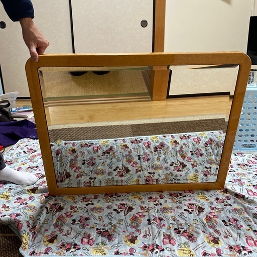 府中家具製メープル材のドレッサーの鏡台中古美品 (再利用good) 松任の