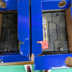 決まりました！差し上げます!　トラック用バッテリー新品2個、交換品2個の画像