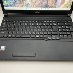 ノートPC/黒/i5/20GB/256GB/Office2024/FUJITSU
の画像