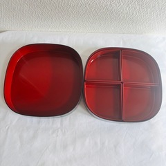 お重箱　二段　お正月　お節料　　　お祝い事　箱付き
の画像