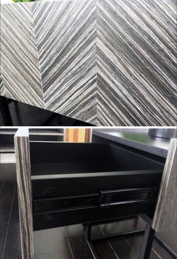 ナイトテーブル サイドテーブル 収納付き 角型 ホテルライク 北欧 完成品