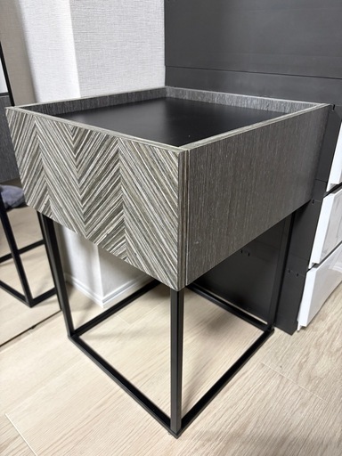 ナイトテーブル サイドテーブル 収納付き 角型 ホテルライク 北欧 完成品 ナイトテーブル サイドテーブル 収納付き 角型 ホテルライク 北欧 完成品