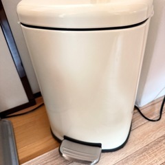 高級感のあるステンレス製ゴミ箱（9L）