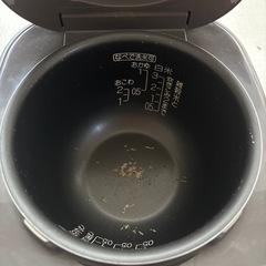 炊飯器お譲りしますの画像
