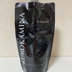 KUROKAMINA クリームシャンプー 白髪用シャンプー カラーシャンプー カラートリートメント ボタニカル 敏感肌用 レディース メンズ ブラック 300g (1袋)の画像