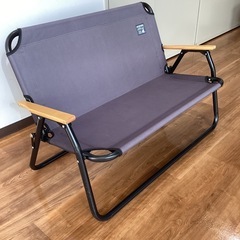 キャンプ用ベンチ(折りたたみ)【町田市再生家具】1216の画像