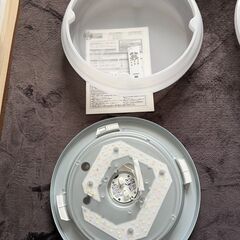  日立 シーリングライト LED 8畳〜6畳 調光 調色 節電モード 日本製 タイマー リモコン付 LED照明器具 天井照明 HITACHI LEC-AH084Uの画像