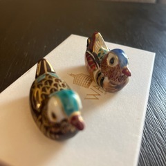 WAKO 箸置き　鳥型2個セット(未使用)の画像