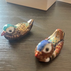 WAKO 箸置き　鳥型2個セット(未使用)の画像