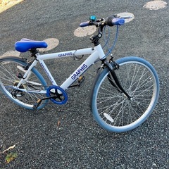  GRAPHIS（グラフィス）子供用クロスバイク 24インチ GR-001Jの画像