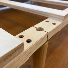 マットレス付シングルベット　ニトリ製　美品の画像