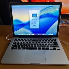 Mac Bookpro 13インチ OS15.5