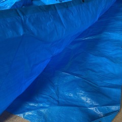 大きいブルーシートの画像