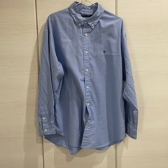 NIKO AND... ライトブルー ボタンダウンシャツ【メンズ L】の画像