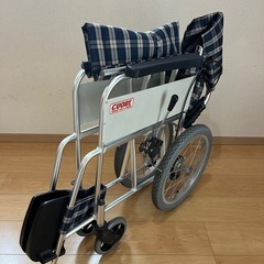 車椅子　折りたたみ　介助用　美品の画像