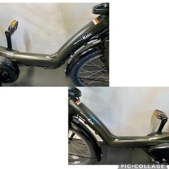 1年保証 新品部品多数　ヤマハ　パスキッス　20インチ　電動アシスト自転車　g1222の画像