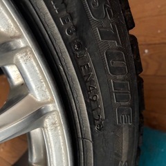 レアマイスター? グラッパ?　PREMIX 19インチ アルミホイール 19×8J 4本通し PCD114.3 5穴　スタッドレスはおまけの画像