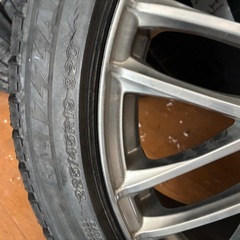 レアマイスター? グラッパ?　PREMIX 19インチ アルミホイール 19×8J 4本通し PCD114.3 5穴　スタッドレスはおまけの画像