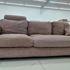 ★リユースのサカイ日立店★HJ8641  ソファ ブラウン H68×D83×W205 クリーニング済み の画像
