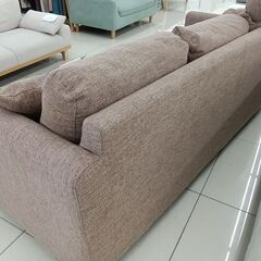 ★リユースのサカイ日立店★HJ8641  ソファ ブラウン H68×D83×W205 クリーニング済み の画像